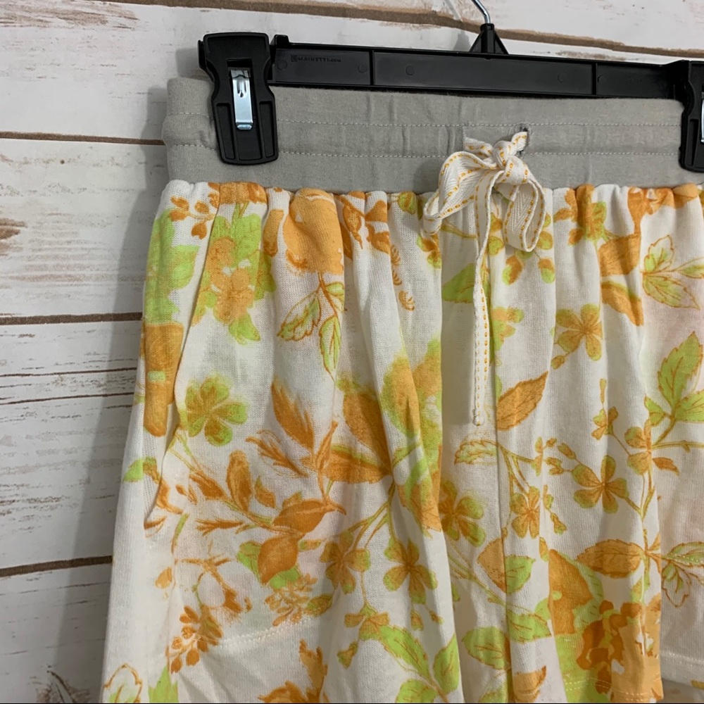 Altar’d State Floral Pull Drawstring Pajama Shorts - Picture 2 of 5